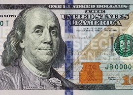 US 100 banknote US 100 banknote