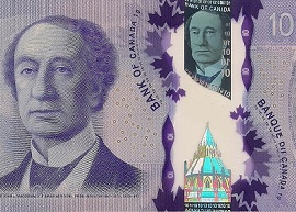 Canada 10 banknote Canada 10 banknote
