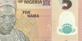 Nigeria – 5 banknote Nigeria - 5 banknote