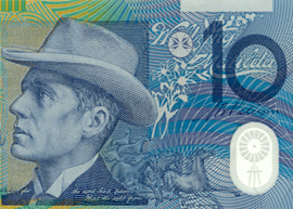 Australia 10 banknote thumbnail