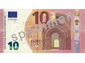 Euro 10 banknote_europa series Euro 10 banknote_europa series