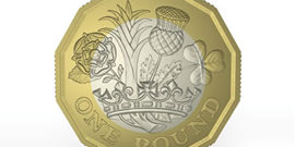 New 1 pound coin design New 1 pound coin design