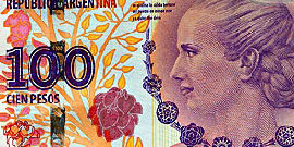 Argentina 100 peso banknote 2013 thumbnail