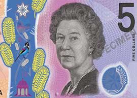 Australia_5_2016_thumbnail Australia 5 banknote thumbnail