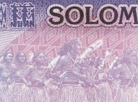 Solomon Islands new $20 banknote. Thumbnail image of Solomon Islands new $20 banknote.
