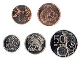 Image of the Trinidad & Tobago coin series