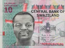 SW-banknotes Swaziland 10 Lilangeni banknote