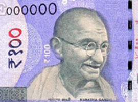 Thumbnail image of the 2018 Mahatma Gandhi 100 denomination banknote.