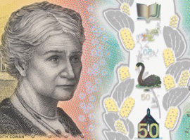 Australia Next Generation Banknote 50 2018 Thumbnail image of the Australia Next Generation Banknote 50 2018